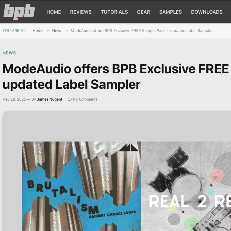 ModeAudio tweet media