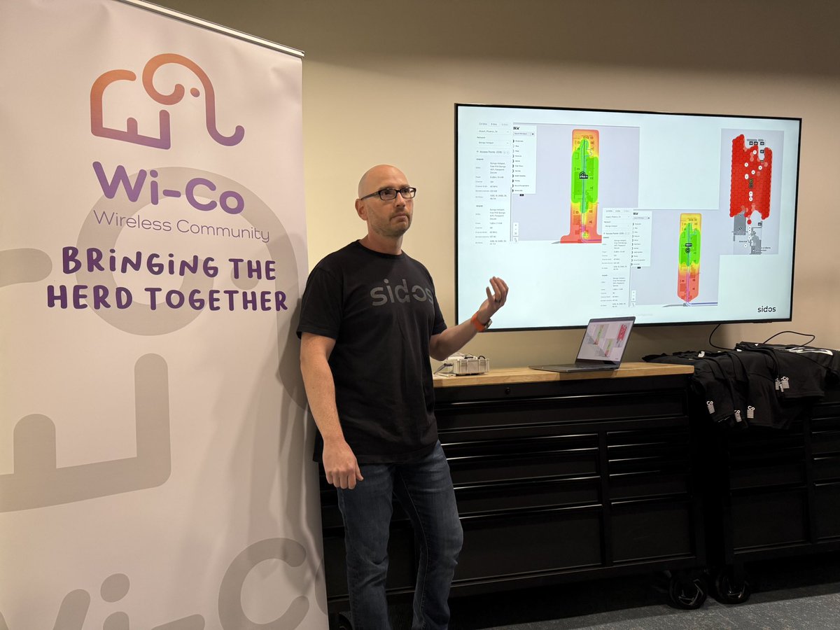 Konstantin Khitrik from Sidos Systems discussing Wi-Fi design principles and location of the access points. 

#wicoTN #wifiTools #wifiDesign