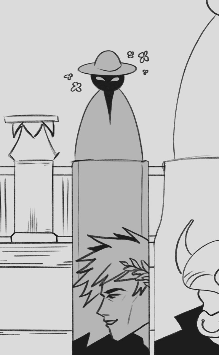 kisunaexe's tweet photo. Biggest fan 

#hades #zagreus https://t.co/QRD0zMPrST