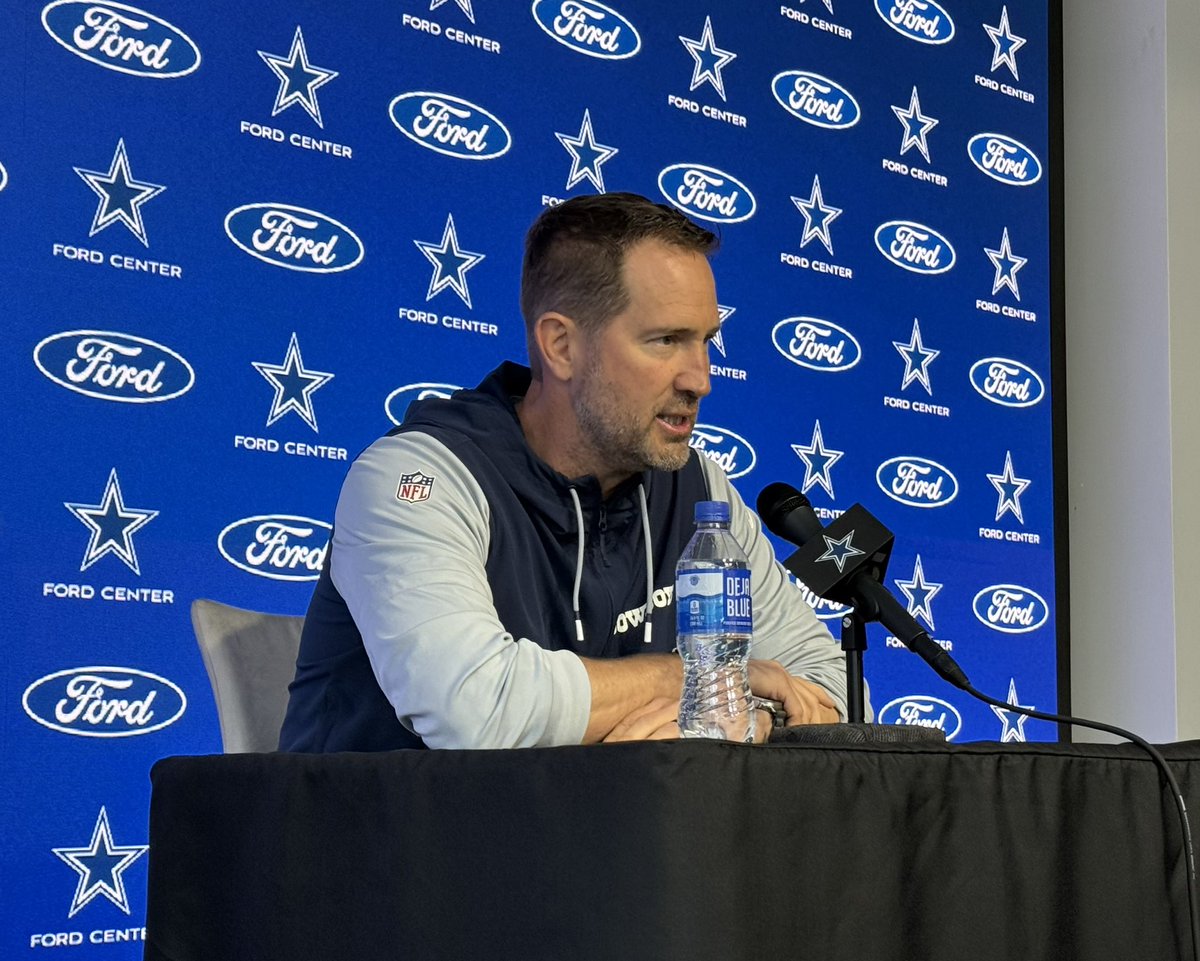 Cowboys coach Brian Schottenheimer said he has not seen Micah Parsons this week. They had lunch last week. Schottenheimer repeats that OTAs are voluntary