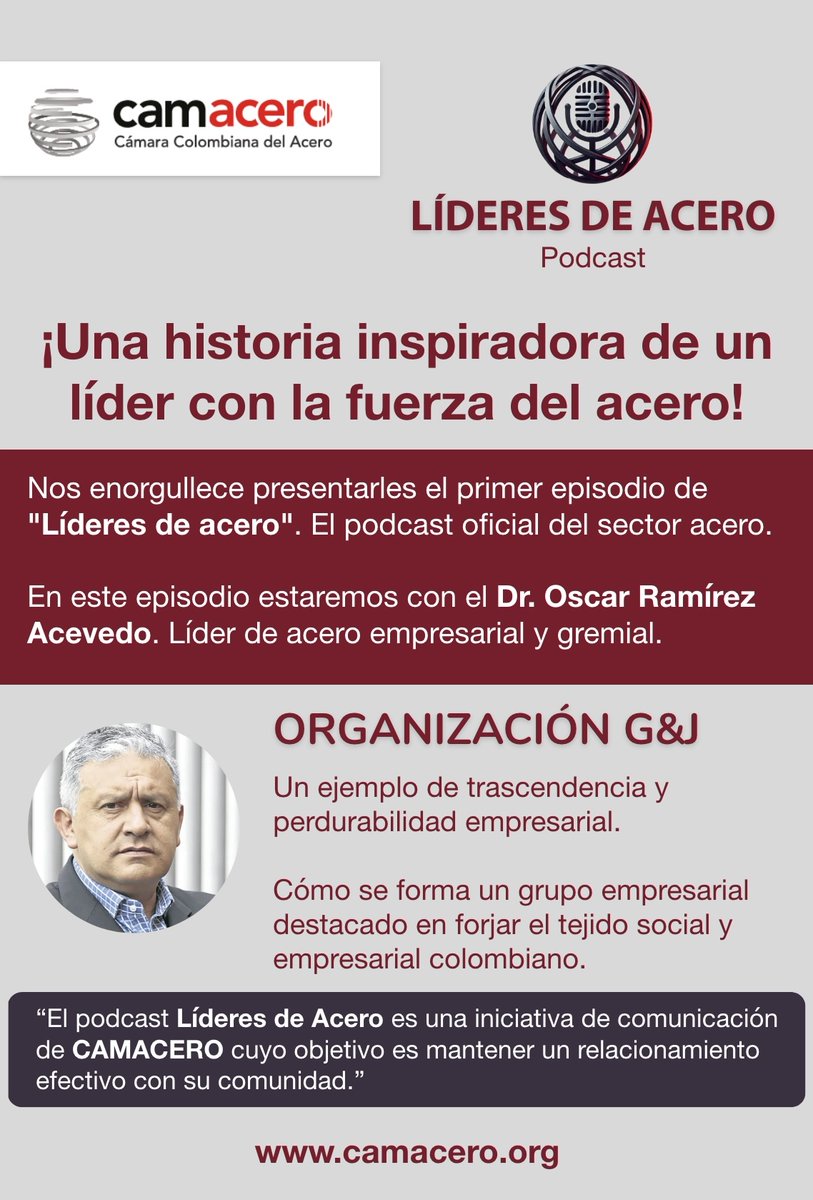 Líderes de acero - Podcast Camacero camacero.org/podcast-camace…