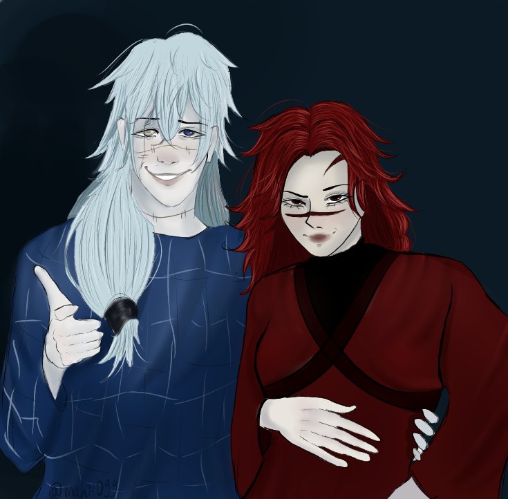 mahit099's tweet image. I&apos;m back with my oc
#mahito #oc #KANON