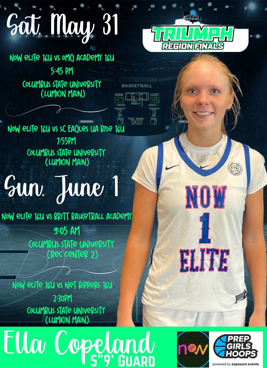 Ella Copeland 2027 (@ecopeland_2027) on Twitter photo Prep Girls Hoops Triumph Region Finals! Let’s work! <a href="/Nowelitenike16u/">NOW Elite Nike 16u</a> <a href="/rayragjr1971/">Rayfield Ragland</a> <a href="/AuKi84G/">Jermaine A. Groce</a> <a href="/cope217/">Dana Copeland </a> <a href="/jecope217/">Jonathan Copeland</a> <a href="/nowelitenike/">NOW Elite NIKE</a> <a href="/pghalabama/">Prep Girls Hoops Alabama</a> <a href="/PrepGirlsHoops/">Prep Girls Hoops 🏀</a> Prep Girls Hoops Triumph Region Finals! Let’s work! <a href="/Nowelitenike16u/">NOW Elite Nike 16u</a> <a href="/rayragjr1971/">Rayfield Ragland</a> <a href="/AuKi84G/">Jermaine A. Groce</a> <a href="/cope217/">Dana Copeland </a> <a href="/jecope217/">Jonathan Copeland</a> <a href="/nowelitenike/">NOW Elite NIKE</a> <a href="/pghalabama/">Prep Girls Hoops Alabama</a> <a href="/PrepGirlsHoops/">Prep Girls Hoops 🏀</a>