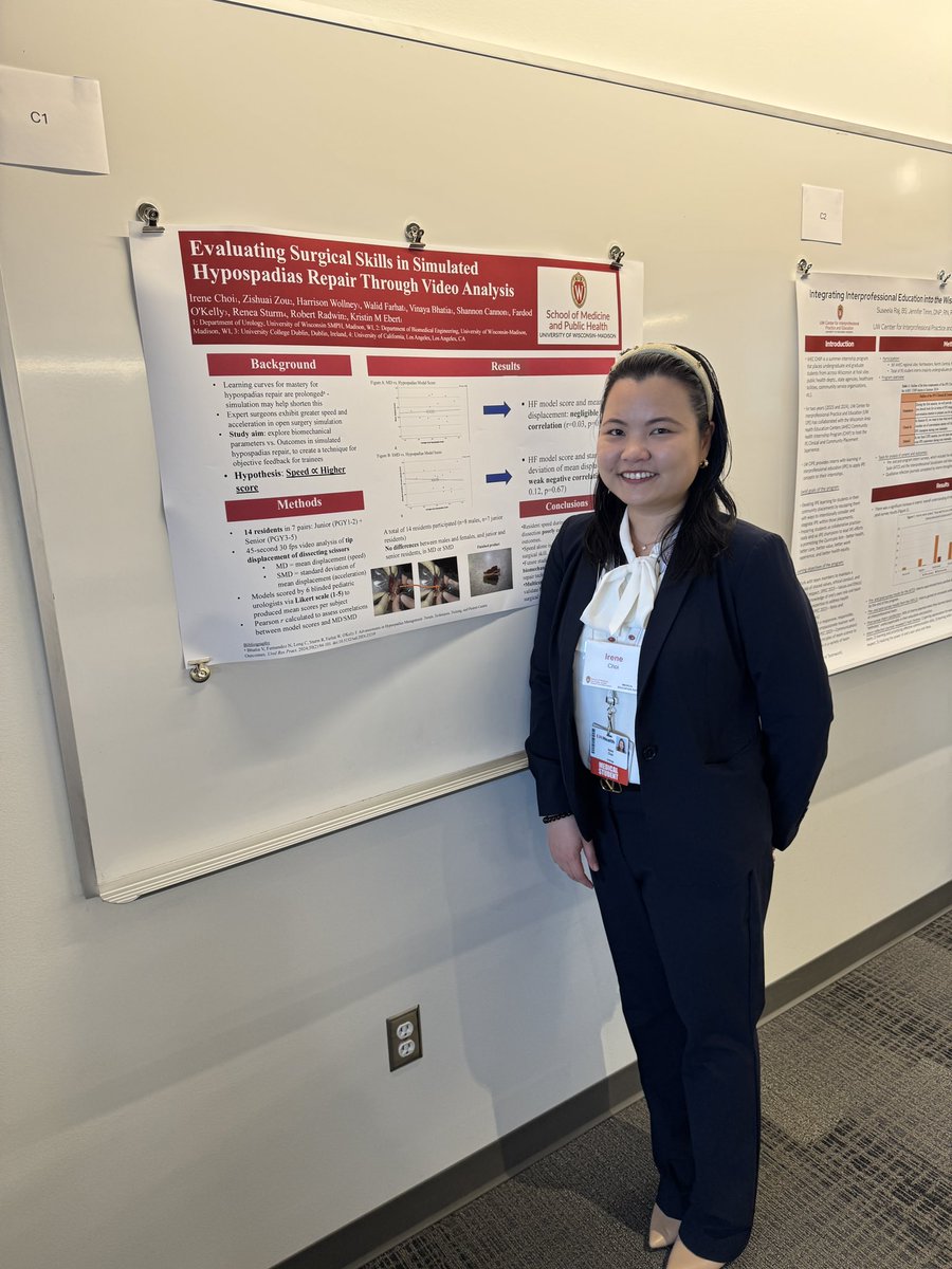 Irene Choi (@urologyapplican) on Twitter photo Successful Medical Education Day <a href="/UWMadison/">UWāMadison</a> ! Presented a collaboration with <a href="/ReneaSturm/">Renea Sturm</a> and <a href="/wiscurology/">UW Urology</a> on using life-like 3-d printed models for hypospadias repair and the evaluation of surgical skills! <a href="/KristinEbertMD/">Kristin Ebert</a> Successful Medical Education Day <a href="/UWMadison/">UWāMadison</a> ! Presented a collaboration with <a href="/ReneaSturm/">Renea Sturm</a> and <a href="/wiscurology/">UW Urology</a> on using life-like 3-d printed models for hypospadias repair and the evaluation of surgical skills! <a href="/KristinEbertMD/">Kristin Ebert</a>
