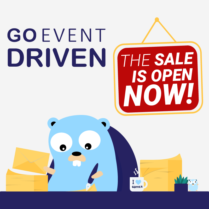 roblaszczak's tweet image. The next edition of the most popular Event-Driven Architecture training in Go has just started!

Why are 1,102+ developers ahead of you in Event-Driven Architecture?
While you watched videos, they built production-ready backends 🔥