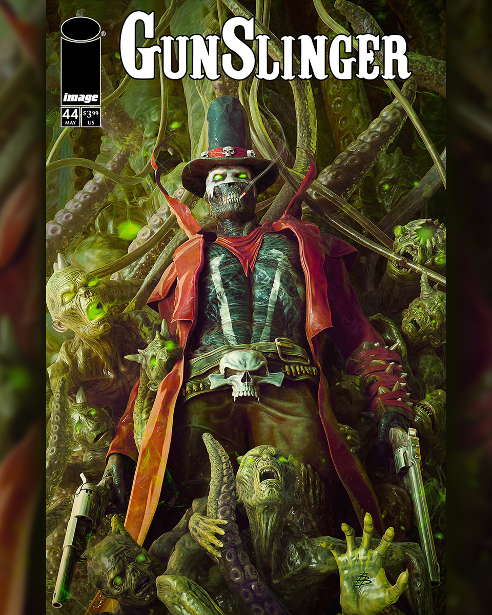 Todd McFarlane (@todd_mcfarlane) on Twitter photo AWESOME cover by @bjornbarends for GUNSLINGER #44āhitting shelves 6/25!
TODD.
#gunslingerspawn #spawn #comics #imagecomics #comicart <a href="/McFarlaneComics/">McFarlane Comics Official</a> <a href="/ImageComics/">Image Comics</a> AWESOME cover by @bjornbarends for GUNSLINGER #44āhitting shelves 6/25!
TODD.
#gunslingerspawn #spawn #comics #imagecomics #comicart <a href="/McFarlaneComics/">McFarlane Comics Official</a> <a href="/ImageComics/">Image Comics</a>