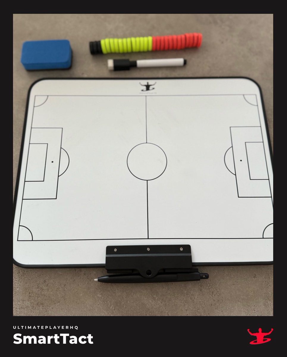 playersessionHQ's tweet image. Introducing SmartTact

⚡ SmartTact 2-in-1 Electric Tactic Board

Arriving this August 🗓️ – get ready to revolutionize the way you plan and deliver sessions 

📋 Say goodbye to messy whiteboards. Say hello to precision.

#SmartTact #CoachingTools #TacticBoard #SessionPlanning…
