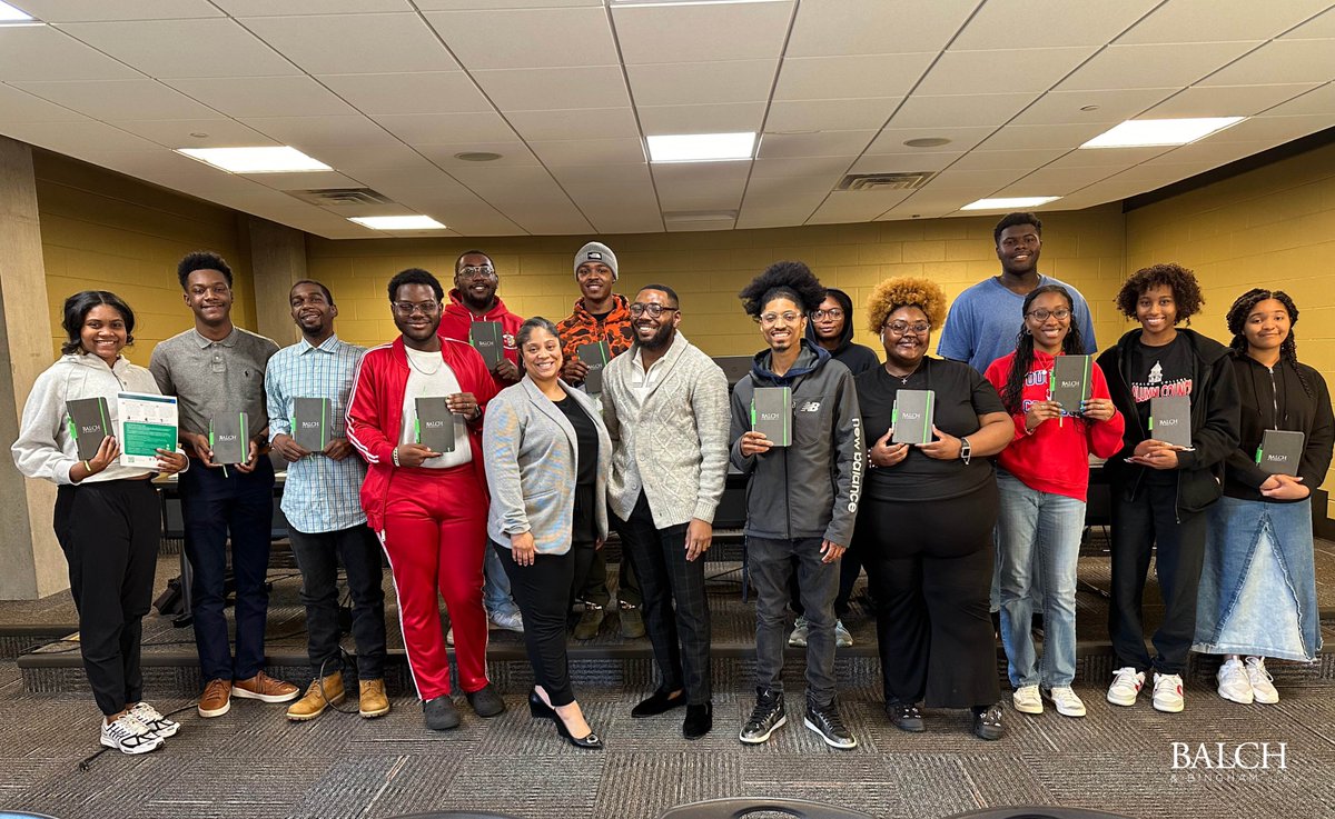 Balch & Bingham (@balchbingham) on Twitter photo Balch’s Kye C. Handy and Demarcus R. McGee visited a pre-law class at <a href="/Tougaloo_1869/">Tougaloo1869</a> to share their journeys to becoming lawyers, what it takes to get into law school (and through it!) and answered thoughtful questions from students eager to pursue a legal career. #BalchLeads Balch’s Kye C. Handy and Demarcus R. McGee visited a pre-law class at <a href="/Tougaloo_1869/">Tougaloo1869</a> to share their journeys to becoming lawyers, what it takes to get into law school (and through it!) and answered thoughtful questions from students eager to pursue a legal career. #BalchLeads