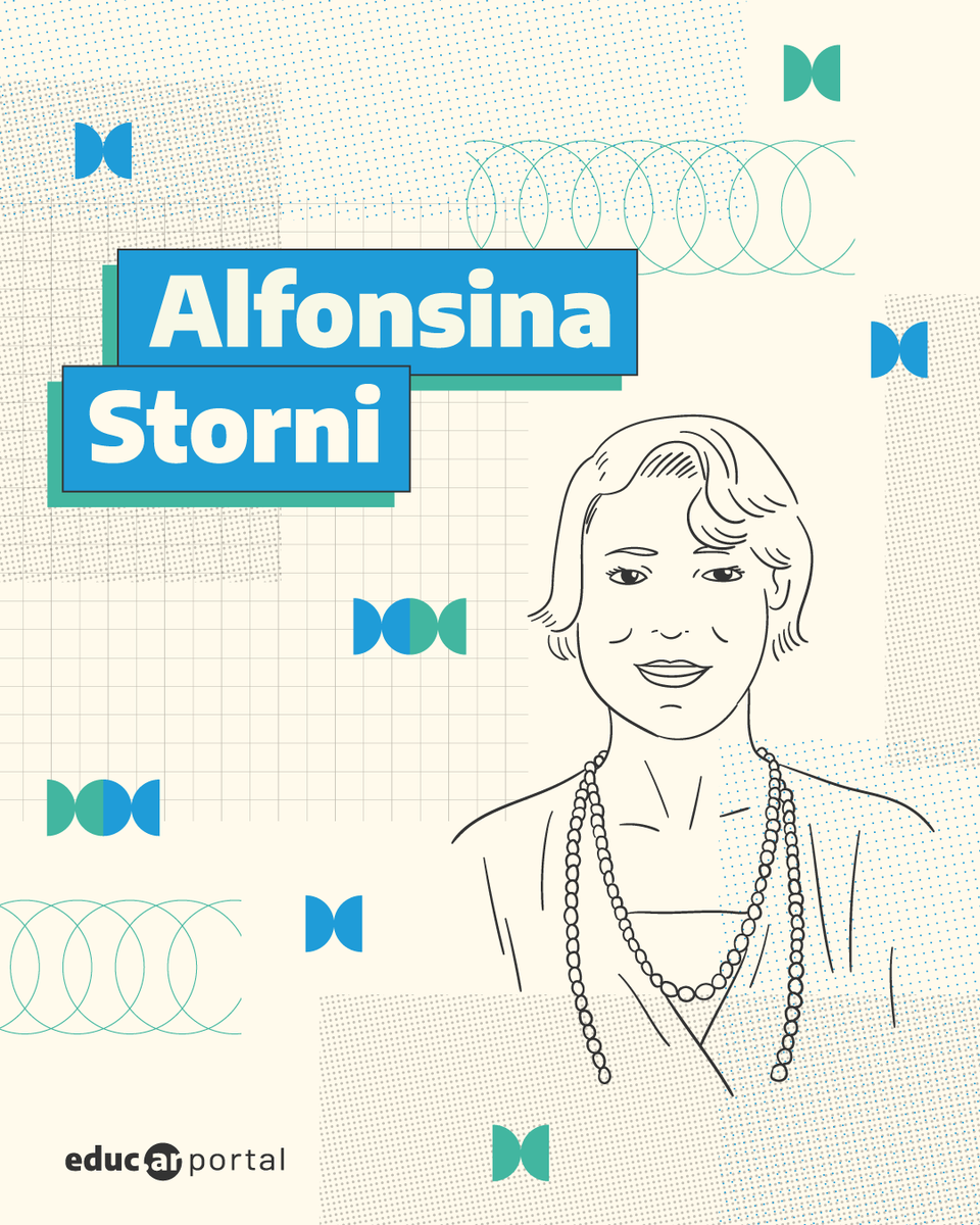 Alfonsina Storni ✍️

Fue una poeta transgresora y desafiante de los cánones sociales de la época, y uno de los íconos de la literatura posmodernista.

¡Compartí su poesía con tus estudiantes!

📘 tinyurl.com/poemas-storni

#RecursosEducar
#AlfonsinaStorni