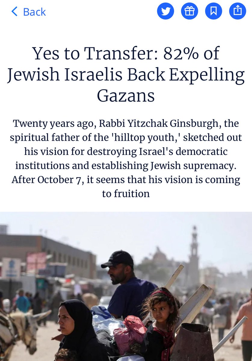 Once again - this isn’t just about Netanyahu