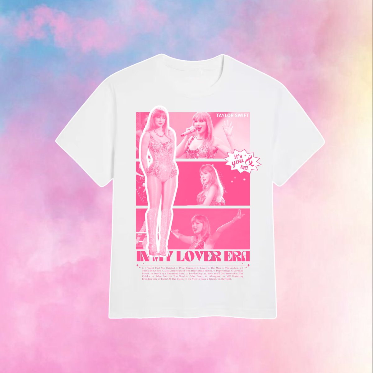 MaevryStore's tweet image. اذا البومك المفضل لوفر يعني ناقصك هالتيشيرتين 🍬✨