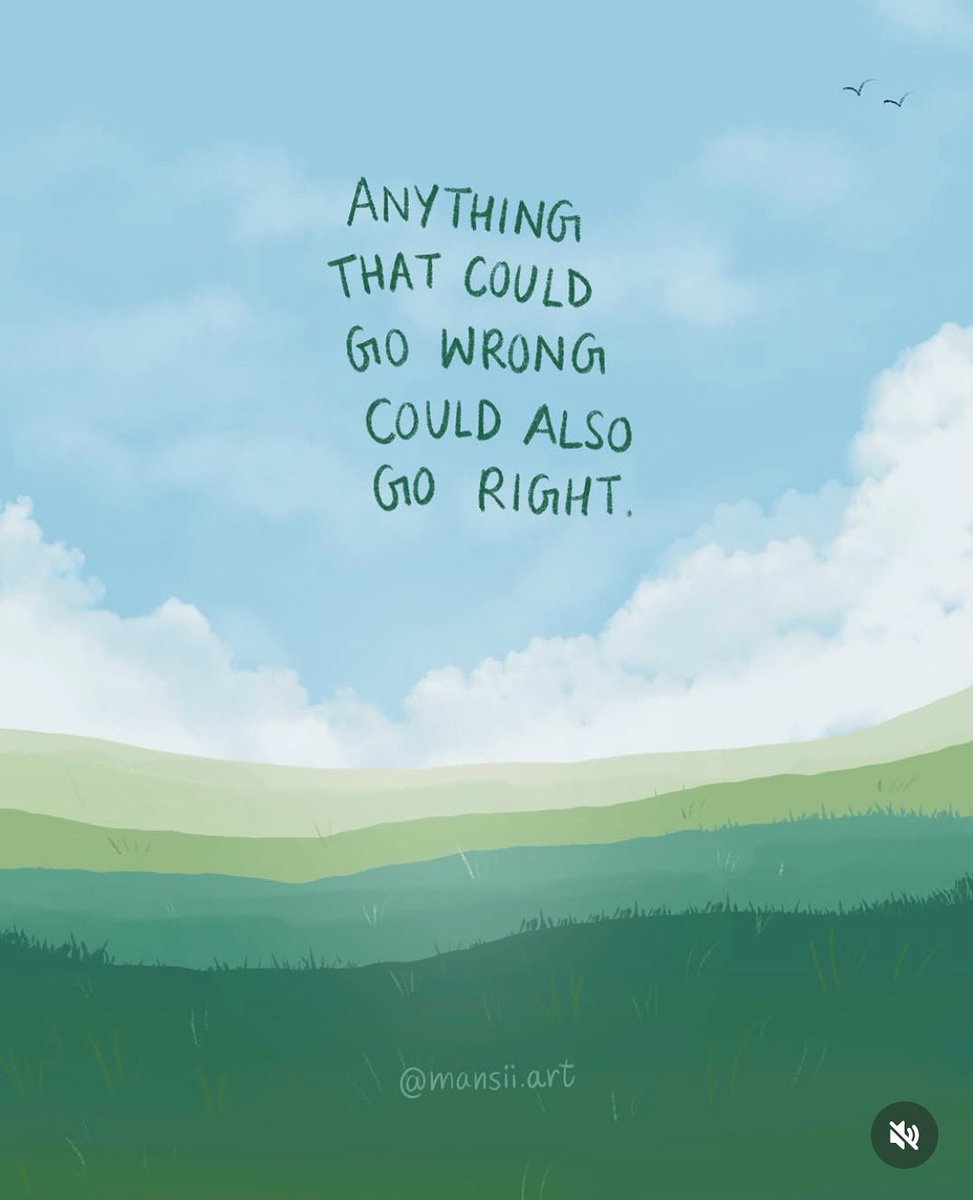 actionhappiness's tweet image. Stay hopeful. Anything that could go wrong could also go right

Image: instagram.com/mansii.art