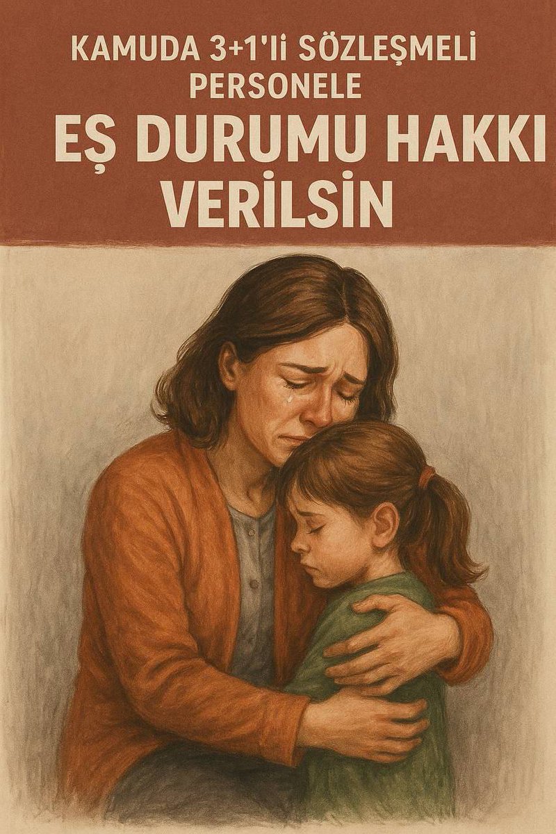 Aile birliğimiz için eş mazereti istiyoruz.#SözlesmeliYeEsTayiniRTE