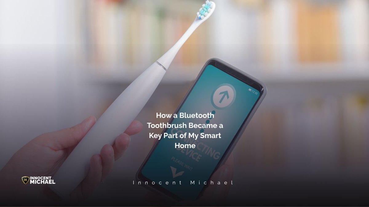 innocentmykel's tweet image. 🔥 How a Bluetooth Toothbrush Became a Key Part of My Smart Home 🔥

👉 Read more here: innocentmichael.org/technology/?p=…

📢 #automationtriggers #Bluetoothdevice #Bluetooth-enabledgadgets #dailyroutines #deviceintegration #healthtracking