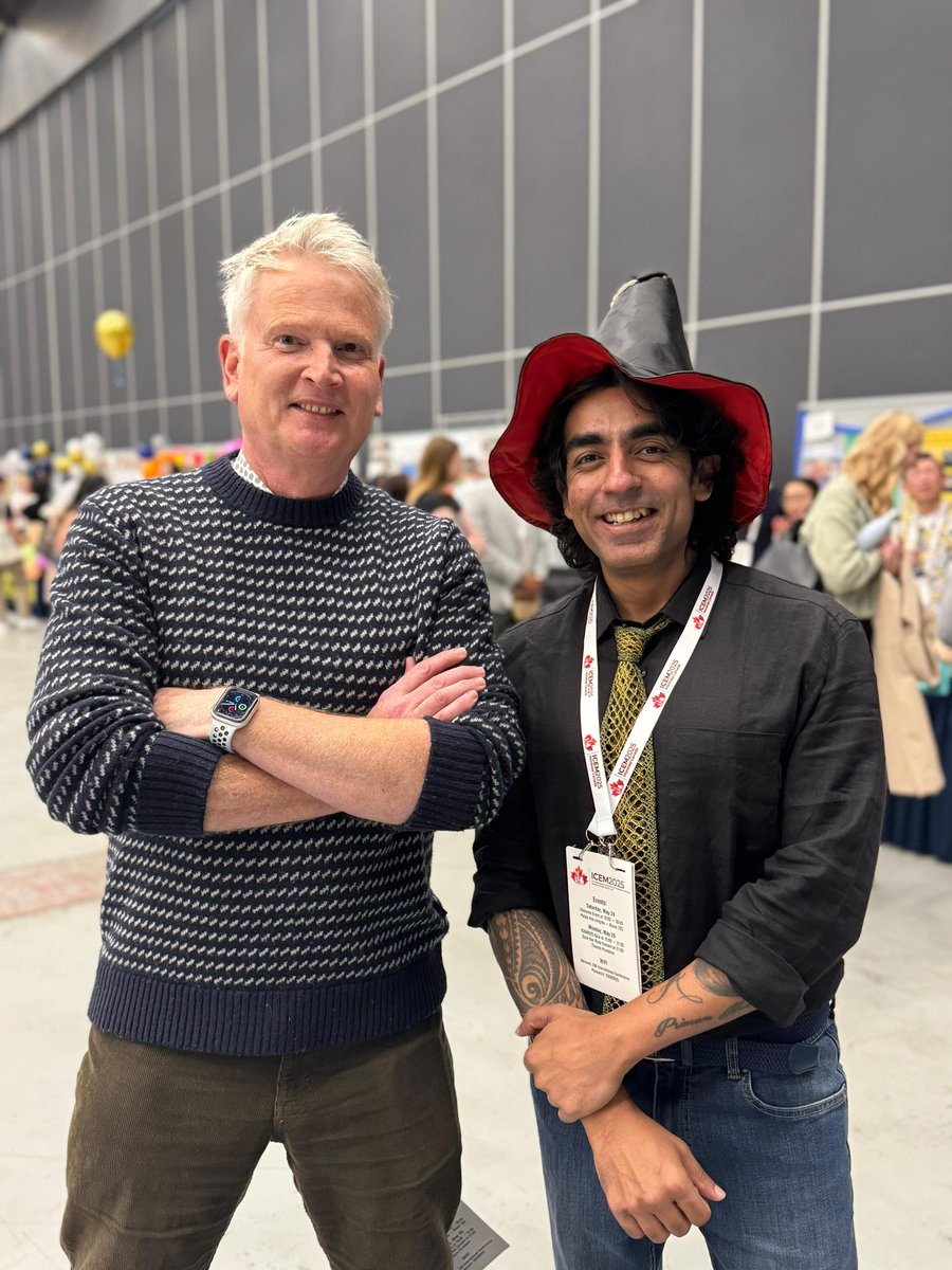 Simon Carley (@emmanchester) on Twitter photo One of the many highlights of @icem2025 was reconnecting with amazing Emerg docs from across the 🌍
None more so than our great friend of <a href="/stemlyns/">Saint Emlyn's</a> <a href="/anksv25/">Ankur Verma He/Him 🇮🇳</a> One of the many highlights of @icem2025 was reconnecting with amazing Emerg docs from across the 🌍
None more so than our great friend of <a href="/stemlyns/">Saint Emlyn's</a> <a href="/anksv25/">Ankur Verma He/Him 🇮🇳</a>