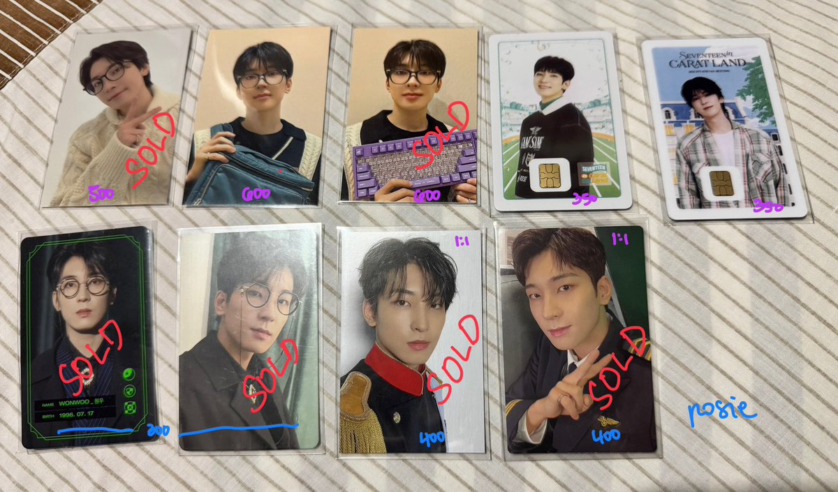 yangrows's tweet image. wts lfb svt ph ~ pls help RT

Updated wonwoo assorted pc 
- see prices on the photos
- onhand 
- payo (prio) / 1 week dop
- gcash / j&amp;amp;t
- x sensi
- reply / dm to mine

t. seventeen svt wonwoo scoups jeonghan joshua jun hoshi woozi the8 mingyu dk seungkwan vernon dino