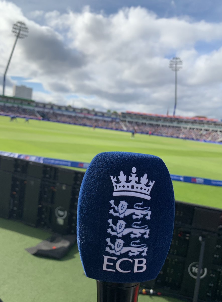 And so begins a summer of cricket. 😎