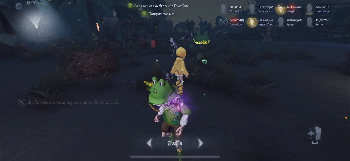 <a href="/TSchmiddddy/">RVL Schmiddy</a> <a href="/ZeezVovGee/">Zeez</a> Here’s a screenshot of my perspective of when you escaped in the last match. IM SO SORRY FOR FAILING AT MERC!
I hope I get the opportunity to play with you again!