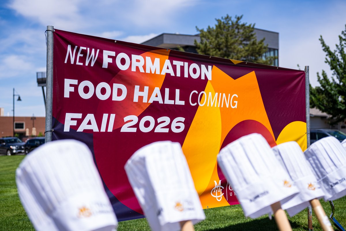 CAMPUS UPDATE⬇️   

Growth, innovation and community excite us at CMU! Read more below to learn about the new Formation District Dining Hall opening in 2026. 🎉 

colomesa.info/43weMo0
