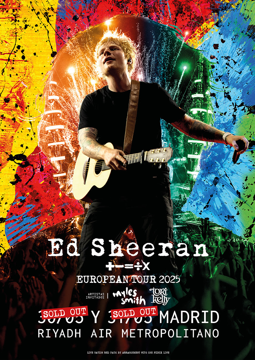 teleaudiencias's tweet photo. ED SHEERAN HACE HISTORIA EN MADRID: ¡ENTRADAS AGOTADAS PARA AMBAS FECHAS EN EL RIYADH AIR MEROPOLITANO!

70.000 PERSONAS ASISTIRÁN CADA NOCHE A UNO DE LOS CONCIERTOS MÁS ESPERADOS DEL AÑO. https://t.co/X9HKtRT5Bn