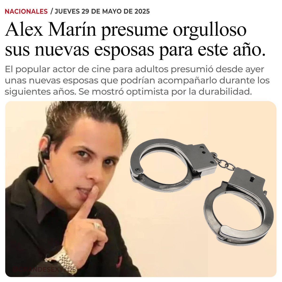SpinCharly's tweet image. Les dejo un Breaking News de Alex Marín 
#PoderosoDelux