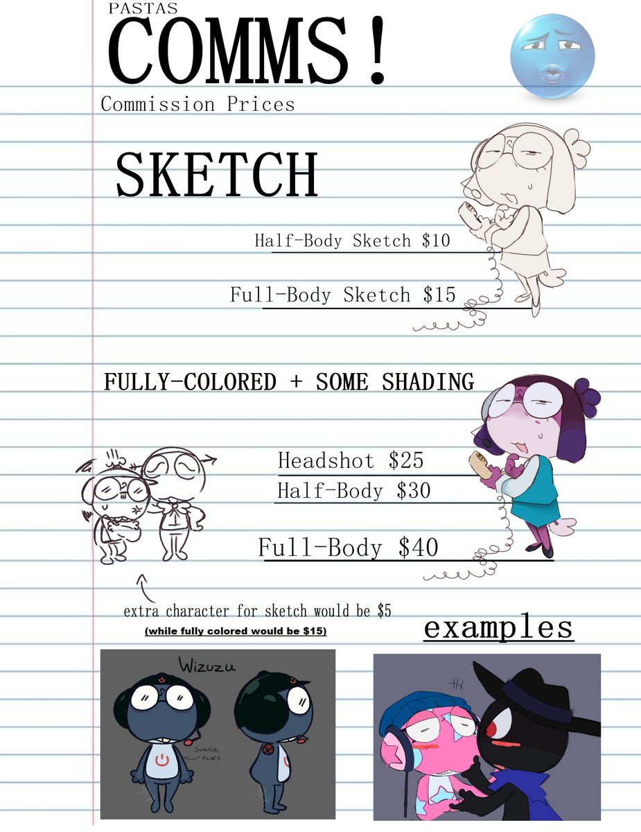 Roffi_Toucan's tweet image. NEW COMMS SHEET UPDATE!!!
-------------------
(My Orikero art is marked down in prices due too them being easier n faster to make than humans &lt;/3 )
#ケロロ軍曹 #Commission #commissionsopen