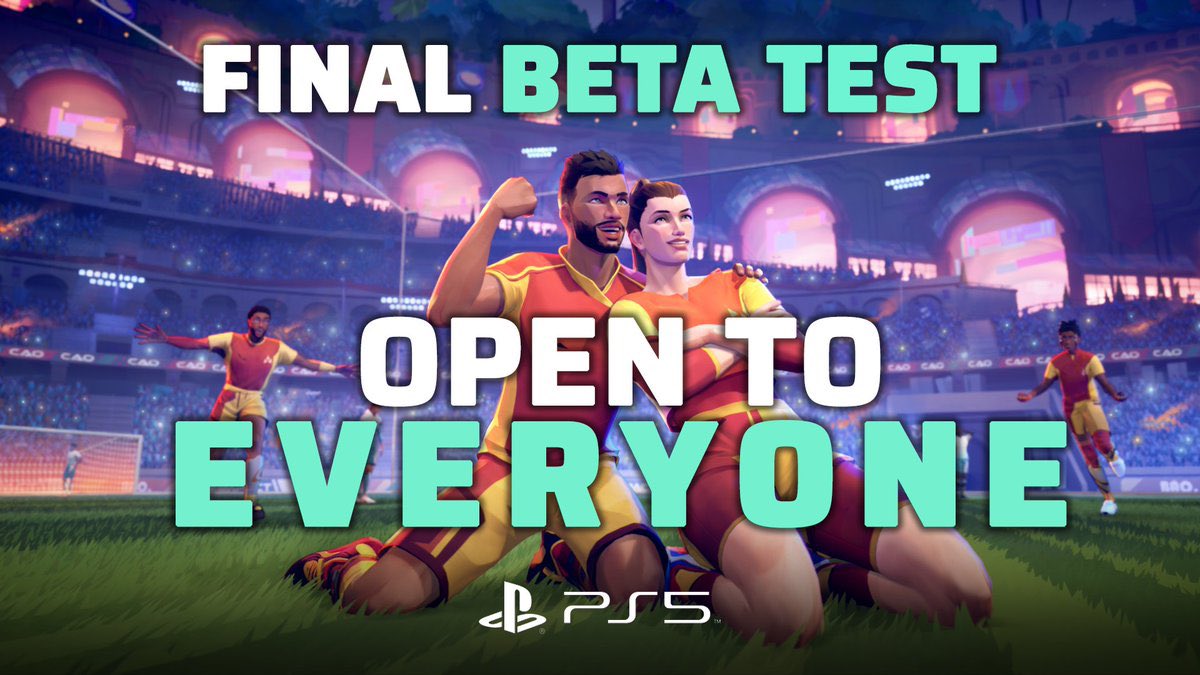 🎮 La Bêta continue, et c’est maintenant ouvert à TOUS sur PS5 – plus besoin de clé !
Télécharge dès maintenant la Bêta sur le PlayStation Store et entre sur le terrain sans attendre.
🔥 Ne rate pas cette chance de tester le jeu avant tout le monde !
#RematchBeta