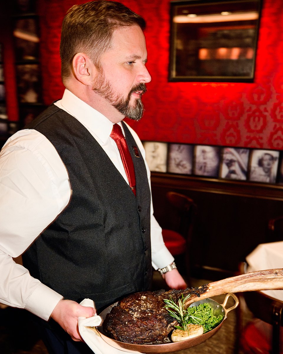 When the tomahawk hits the floor, heads turn. Some call it dinner — we call it a showstopper.