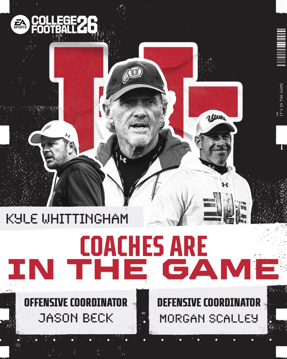 Utah Football (@utah_football) on Twitter photo Our coaches are ๐๐ ๐๐๐ ๐๐๐๐ ๐ฎ
#GoUtes | <a href="/EASPORTSCollege/">EASPORTSCollege</a> Our coaches are ๐๐ ๐๐๐ ๐๐๐๐ ๐ฎ
#GoUtes | <a href="/EASPORTSCollege/">EASPORTSCollege</a>