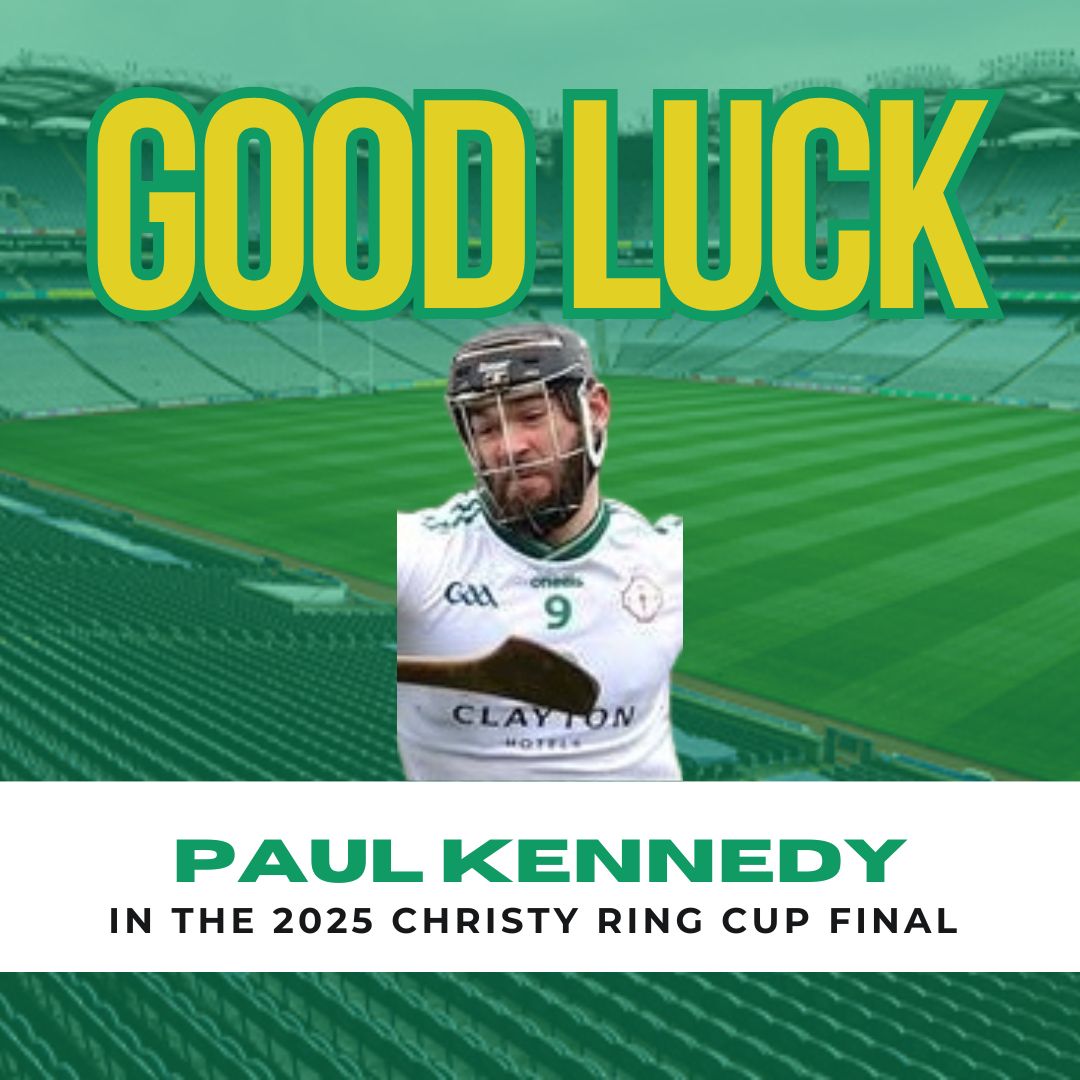 Blackrock Hurling (@rockiescork) on Twitter photo Wishing Paul Kennedy and his <a href="/LondonGAA/">London GAA</a> team-mates all the very best in Saturday's Christy Ring Cup final at Croke Park. Wishing Paul Kennedy and his <a href="/LondonGAA/">London GAA</a> team-mates all the very best in Saturday's Christy Ring Cup final at Croke Park.