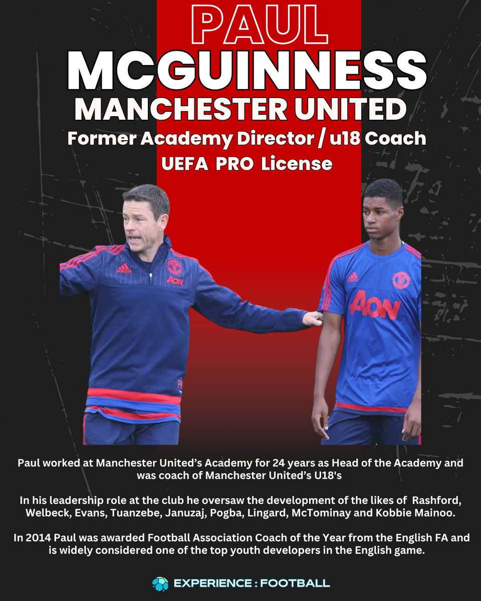 The United Academy Clinic is coming August 11–13 — and you don’t want to miss it!

This is your shot to train under two of Manchester United’s legendary coaches:

docs.google.com/forms/d/e/1FAI…