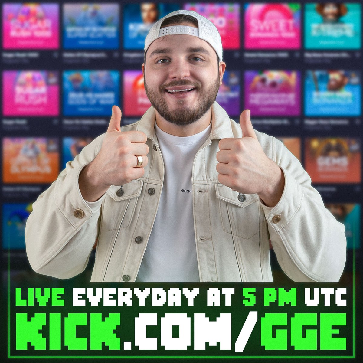GGEUpdates's tweet image. 🍀 GAMBLING &amp;amp; LOSING SANITY EVERY DAY

🎰 KICK.COM/GGE