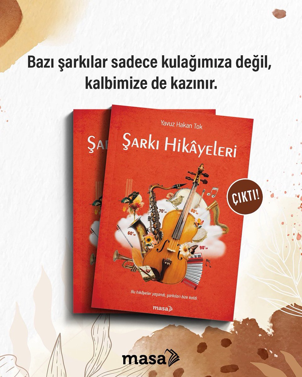 Masa Kitap (@masakitapcom) on Twitter photo Herkesin diline dolanan, bazen ağlayarak, bazen kahkahalarla söylenen şarkılar unutulmazdır. Peki ya bu şarkıların ardındaki hikâyeler? <a href="/yavuzhakantok/">Yavuz Hakan Tok</a>
Kitaplarımıza masadukkan.com’dan indirimli şekilde ulaşabilirsiniz. 💫
#MasaKitap
#YavuzHakanTok
#ŞarkıHikayeleri Herkesin diline dolanan, bazen ağlayarak, bazen kahkahalarla söylenen şarkılar unutulmazdır. Peki ya bu şarkıların ardındaki hikâyeler? <a href="/yavuzhakantok/">Yavuz Hakan Tok</a>
Kitaplarımıza masadukkan.com’dan indirimli şekilde ulaşabilirsiniz. 💫
#MasaKitap
#YavuzHakanTok
#ŞarkıHikayeleri
