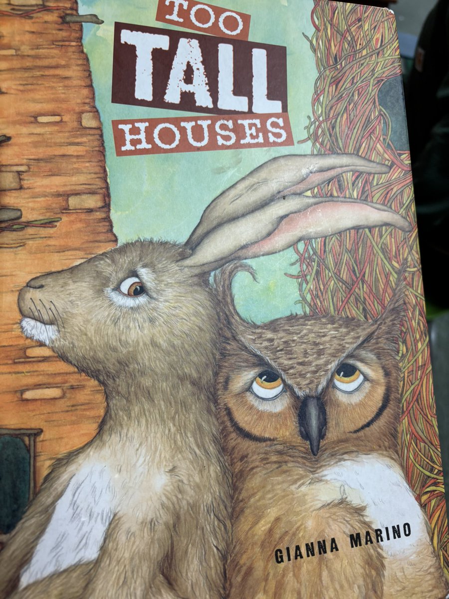 The pink and green Olympic Day battle has already started in the library. After enjoying #TooTallHouses , first graders tried to outdo each other with index cards for the tallest structure. Lots of great ideas and teamwork! #STEM #OlympicDay