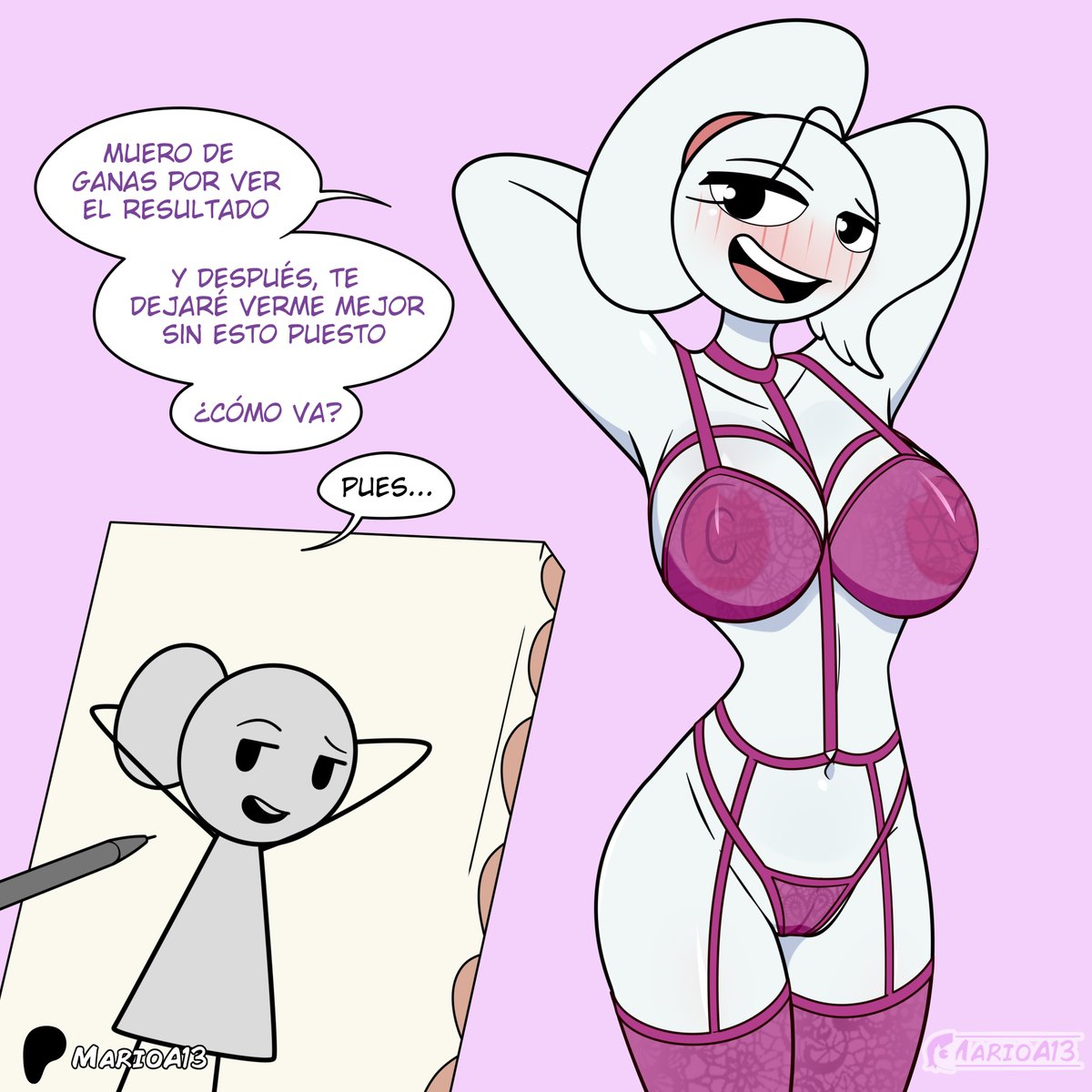 American express platinum card! 😅
Un extra que hice de Carla en lencería para Patreon, subí hace poco imágenes y esta semana subo el capítulo terminado a redes 😉
Espero les guste ❤️

#comic #CARLA #abrahamjrz #nsfwtw #nsfw #fanart