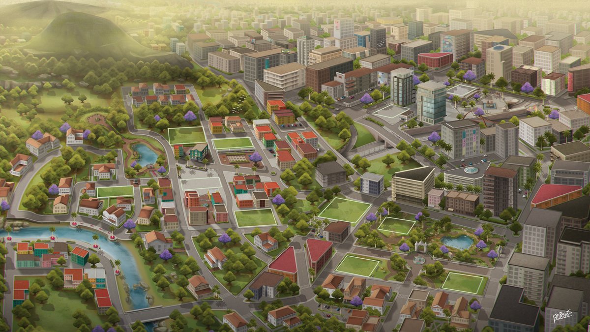 filipesims_art's tweet image. Fan art do mapa de Ciudad Enamorada ❤️🔥
#TheSims #TheSims4