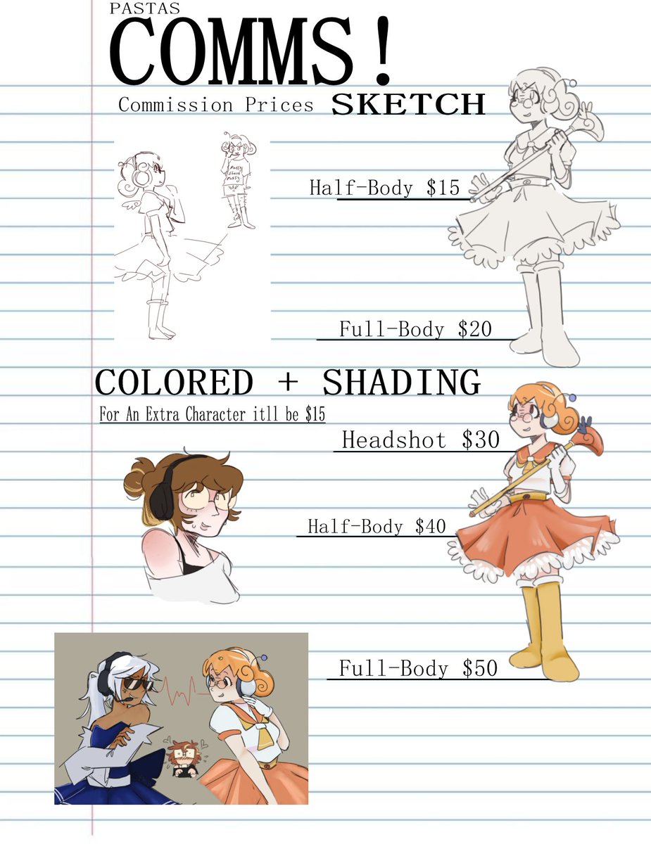 Roffi_Toucan's tweet image. NEW COMMS SHEET UPDATE!!!
-------------------
(My Orikero art is marked down in prices due too them being easier n faster to make than humans &lt;/3 )
#ケロロ軍曹 #Commission #commissionsopen