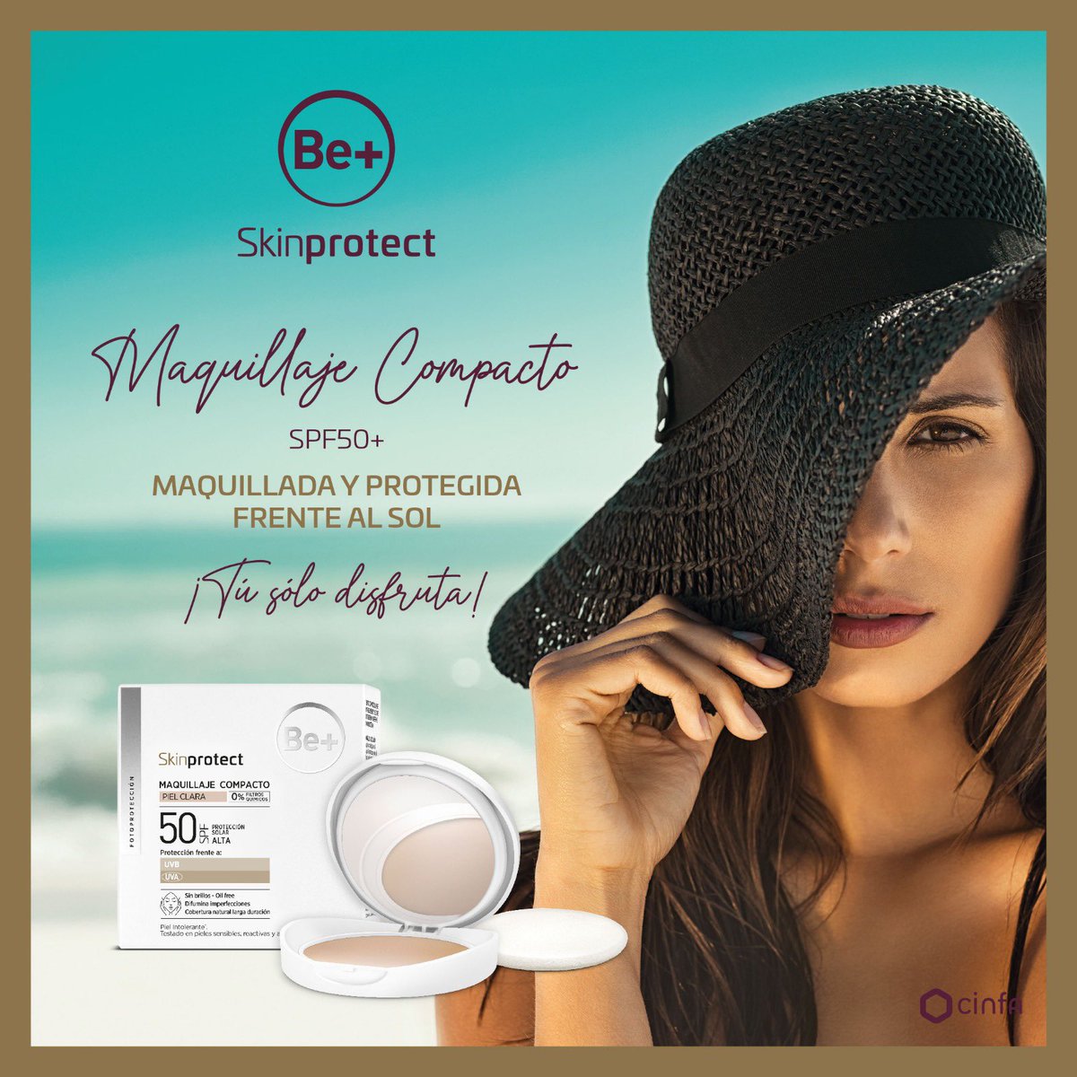 🌞 ¡Verano seguro con <a href="/Be_mas/">Be+</a> Skinprotect! 🛡️

📅 1 junio - 31 julio
✨20% dto. 1 unidad
✨50% dto. 2ª unidad

¡Aprovecha en nuestra farmacia!

#VeranoSeguro #BeMas #Fotoproteccion #Farmacia