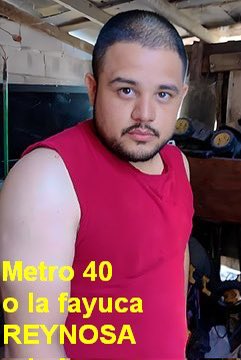 FuriaNegra77's tweet photo. Conozcan al presunto responsable de asesinar a los músicos en #Reynosa por un tema pasional. Ulises Raga alias “La Fayuca y/o Metro 40” líder operátivo del “CDG” Grupo “Los Metros Nueva Generación” líder de zona centro y Aquiles Serdán. Se habla de varios detenidos. https://t.co/PfccxOK2n8