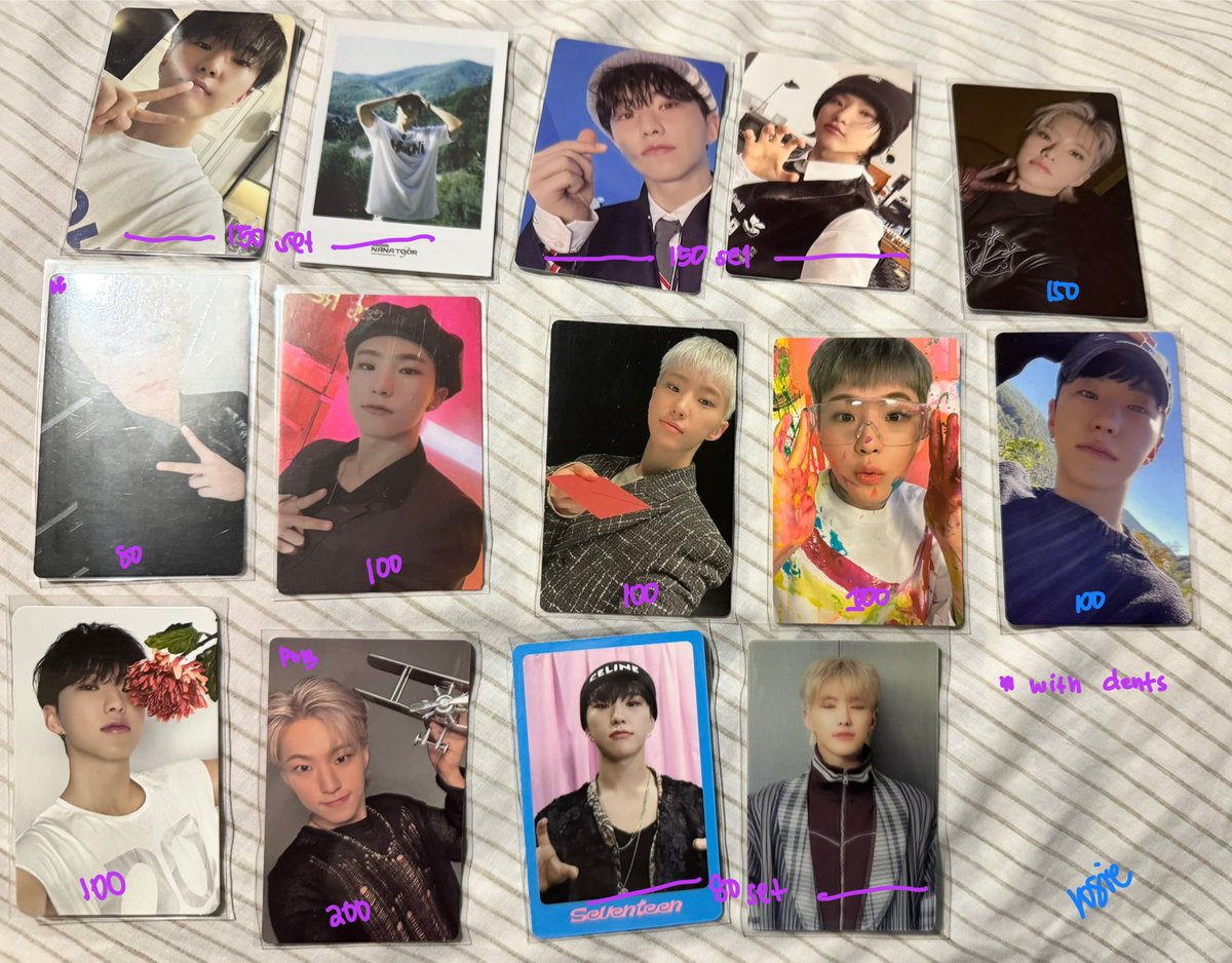 yangrows's tweet image. wts lfb svt ph ~ pls help RT

Updated jun hoshi woozi assorted pc 
- see prices on the photos
- onhand 
- payo (prio) / 1 week dop
- gcash / j&amp;amp;t
- x sensi
- reply / dm to mine

t. seventeen svt wonwoo scoups jeonghan joshua jun hoshi woozi the8 mingyu dk seungkwan vernon dino