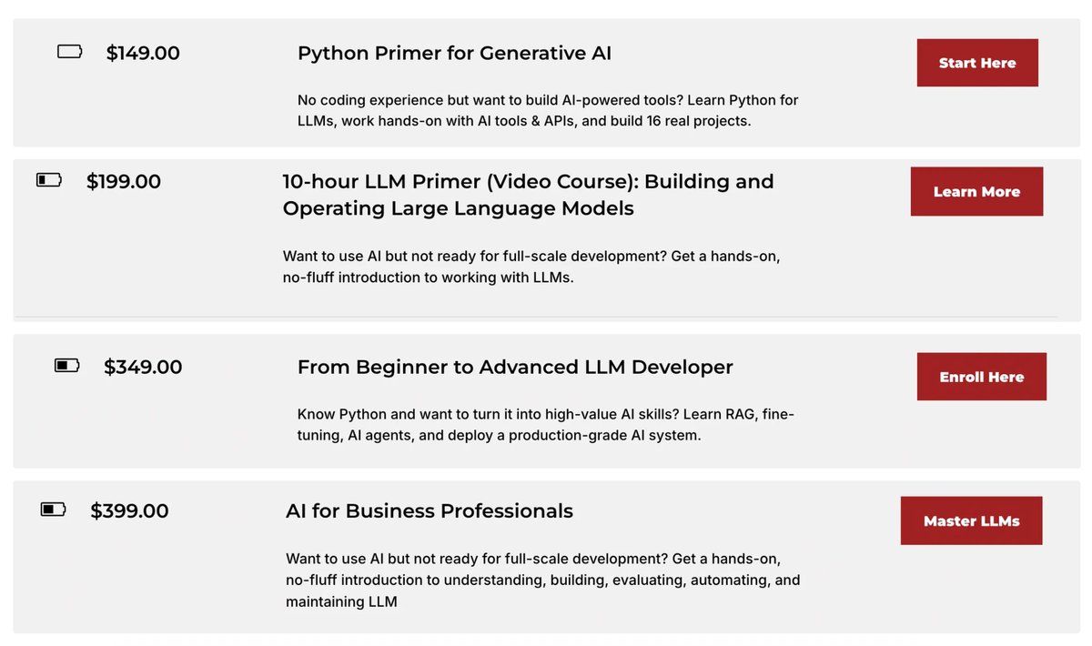 Louis-François Bouchard 🎥🤖 (@whats_ai) on Twitter photo Everyone’s being told to “do something with AI.”
Most teams are still waiting for consultants, approvals, or someone who knows how.
If your team needs AI capability, hiring isn't the fastest route.
Training YOU is.
Our mission is to show you how. At <a href="/towards_AI/">Towards AI</a>, we train Everyone’s being told to “do something with AI.”
Most teams are still waiting for consultants, approvals, or someone who knows how.
If your team needs AI capability, hiring isn't the fastest route.
Training YOU is.
Our mission is to show you how. At <a href="/towards_AI/">Towards AI</a>, we train