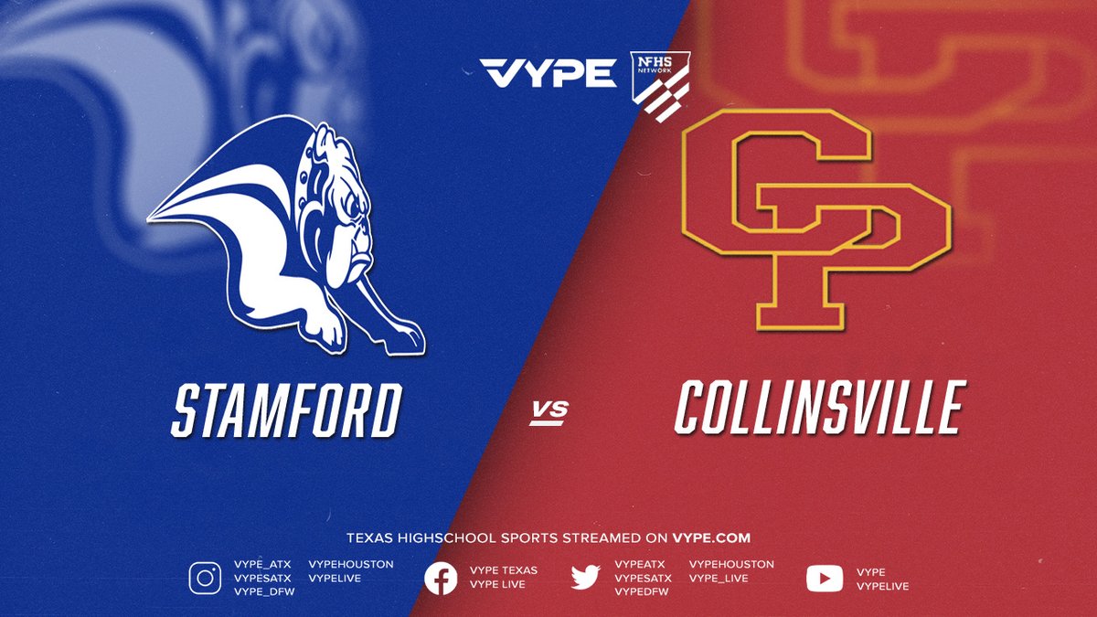 VYPE Live (@vype_live) on Twitter photo 4:30PM & 7:30PM | NFHS - 2A D2 BB State Semifinal G1 & G2: Stamford vs. Collinsville @vypeatx <a href="/NFHSNetwork/">NFHS Network</a> <a href="/cpathletics01/">Collinsville Pirates Athletics</a> #txhsbb ⚾️📺🎙️
WATCH: vype.com/VYPE-Live/4-30… 4:30PM & 7:30PM | NFHS - 2A D2 BB State Semifinal G1 & G2: Stamford vs. Collinsville @vypeatx <a href="/NFHSNetwork/">NFHS Network</a> <a href="/cpathletics01/">Collinsville Pirates Athletics</a> #txhsbb ⚾️📺🎙️
WATCH: vype.com/VYPE-Live/4-30…