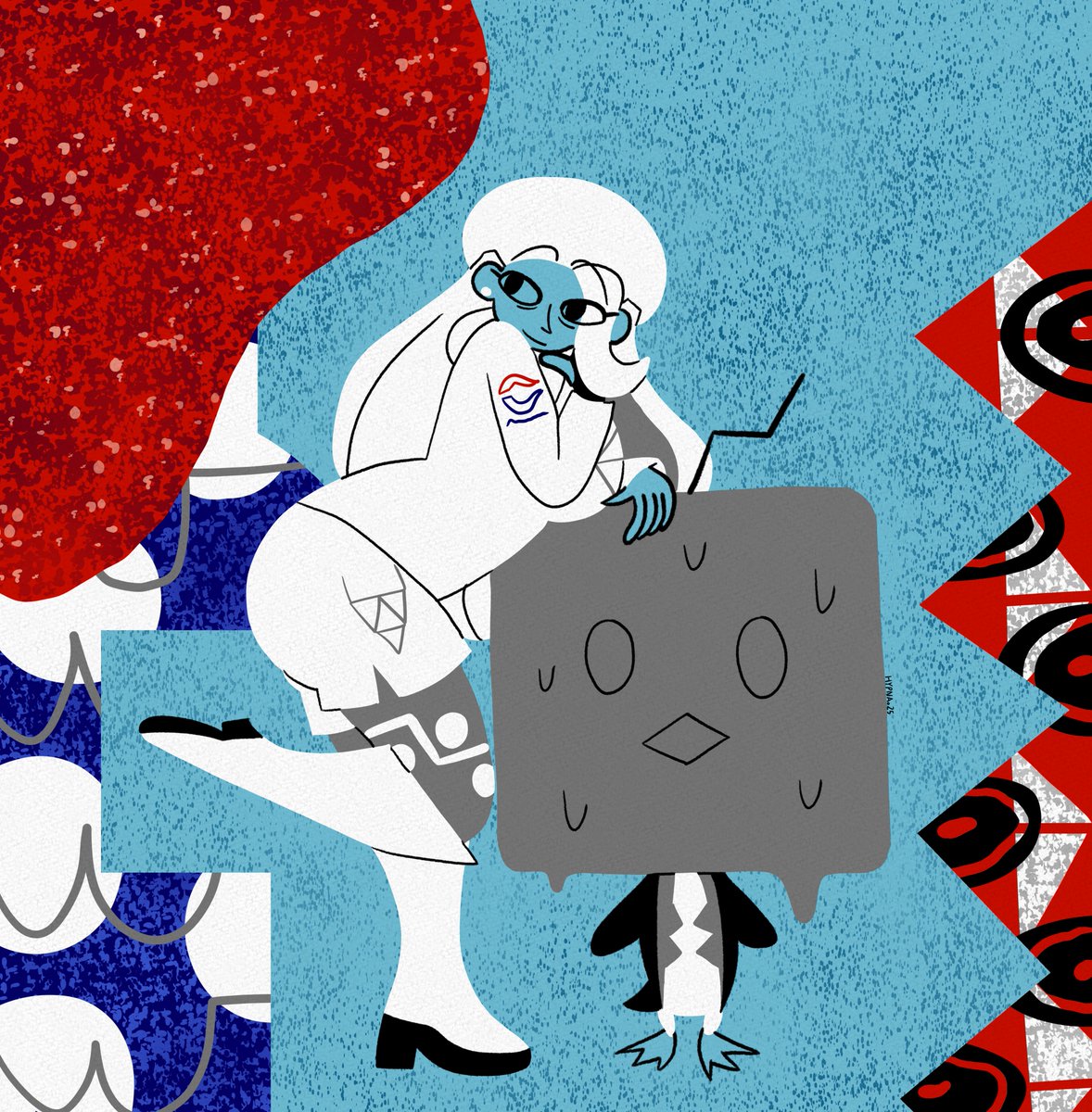 QRT with a character and how you draw them