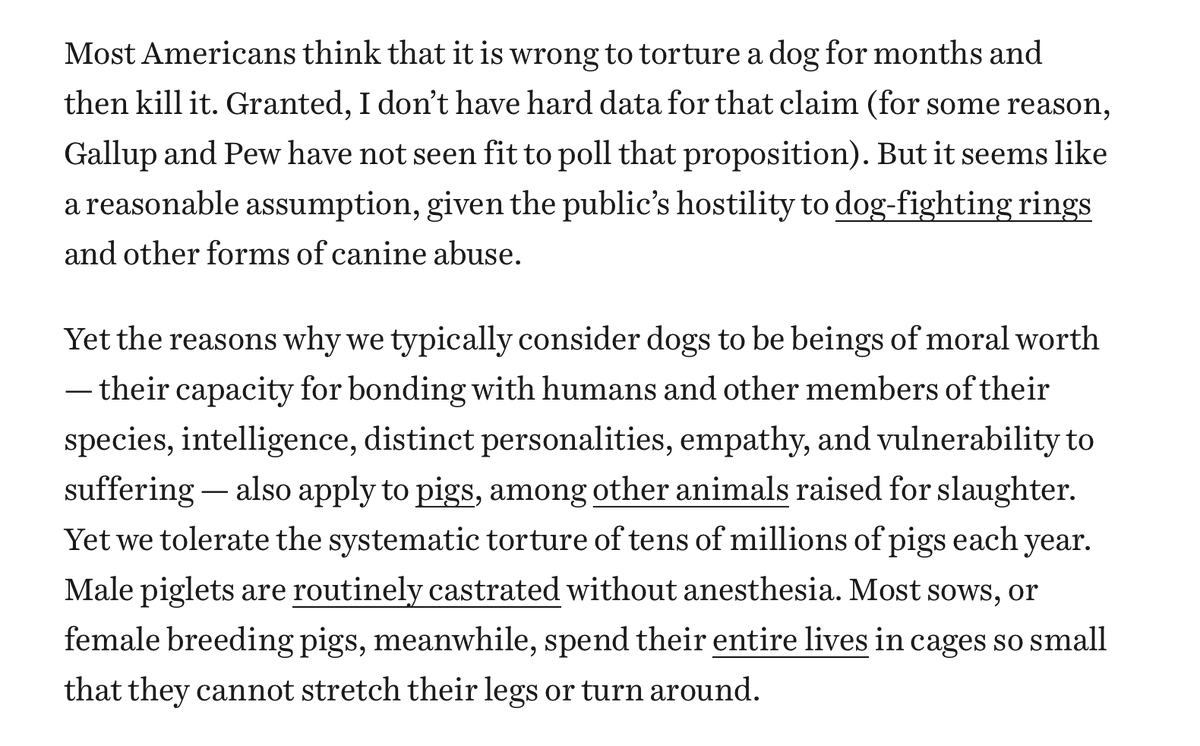 Lab-grown meat bans are quite evil imo. Common sense dictates that the mass torture of pigs is wrong. 

But no amount of moralizing will convince most people to give up bacon. Decoupling animals' flesh from their sentience is our only hope for justice.