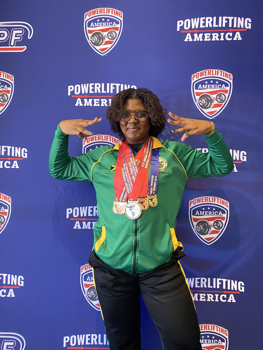 hazzzanna's tweet photo. Hi guys! I’m proud to share that i’ve been selected to represent JA🇯🇲 for the 2nd time at the North American Regional Powerlifting Championships in the Cayman Islands! Every bit of support helps. Please consider donating to my GoFundMe or sharing! 🙏🏾 
https://t.co/JDFX6HW6W0 https://t.co/YcPCdGYIQP