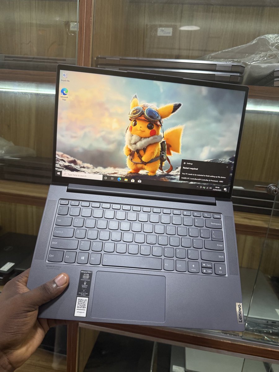 gospel_harmony's tweet photo. American used 
Lenovo slim 7
16gb ram
512 ssd
Non touch
11th generation 
Core i7
Keyboard light
14inches 
Good battery life 
Comes with charger 

Price 650k only Please

Please if this should make it to your TL
Kindly help me retweet 
God bless you https://t.co/NM7wvUVy5H