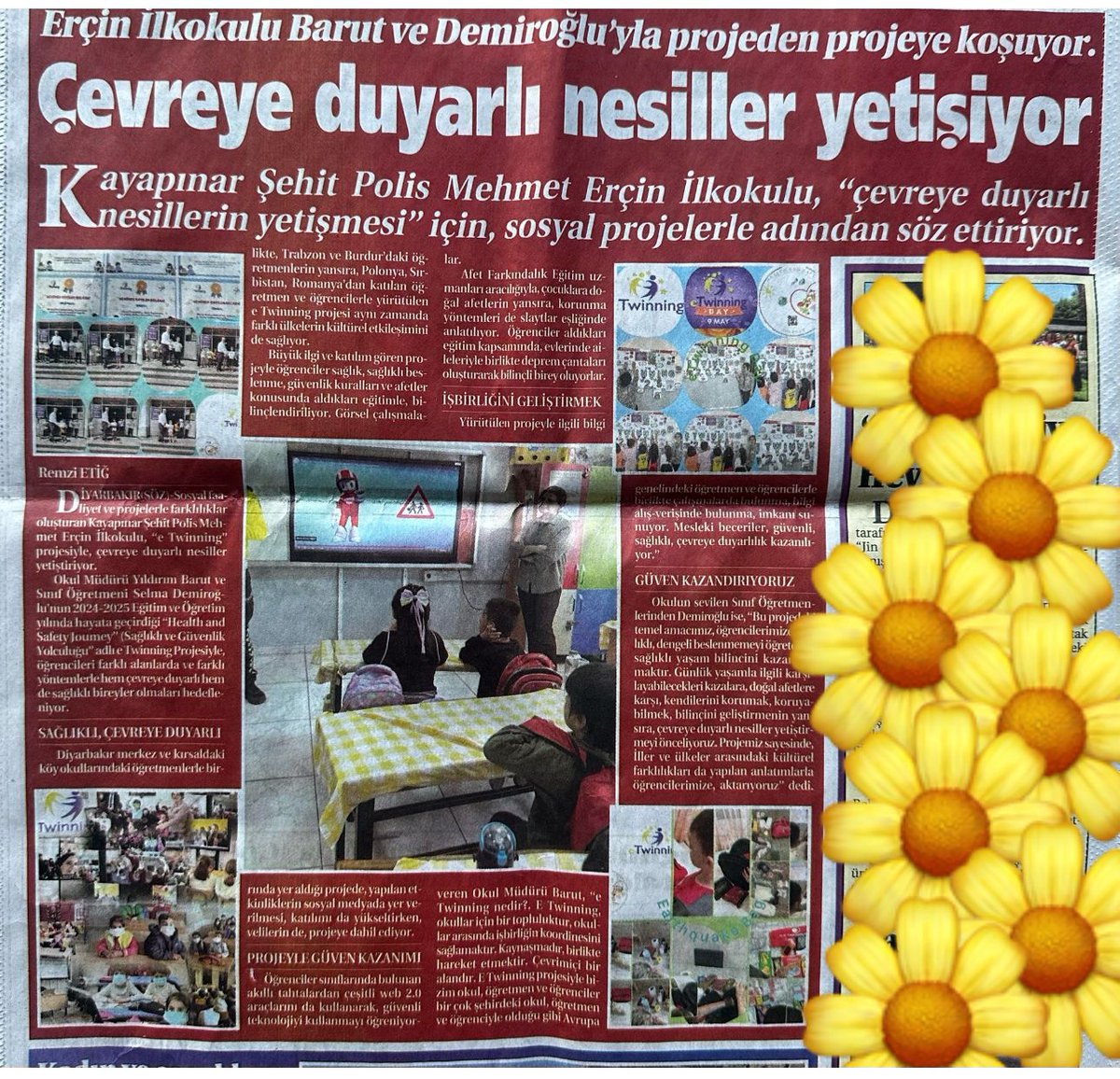 Okulumuz bünyesinde yaptığımız projelerimiz  basında yer buldu.

#erasmus #eTwinning #Teknofest  #ekookul

<a href="/vali_zorluoglu/">Murat Zorluoğlu</a> 
<a href="/Murat4Kucukali/">Murat Küçükali</a> 
<a href="/Kayahansubasi/">Kayahan Subaşı</a>