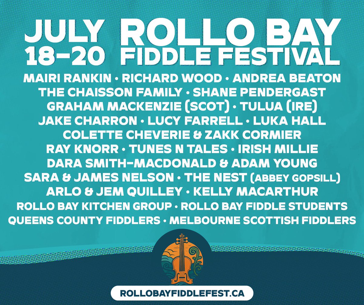 Rollo Bay Fiddle Festival tweet media
