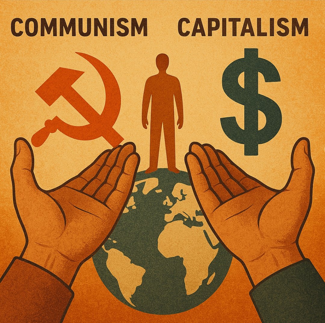 MuhammadAkramah's tweet image. but also ignites our creative spirit. Only through such careful, thoughtful design can we hope to create a world where both community and individuality thrive side by side. 

#InvisibleHandshake #FairnessDebate #CapitalismVsCommunism #Communism #EconomicRevolution
26