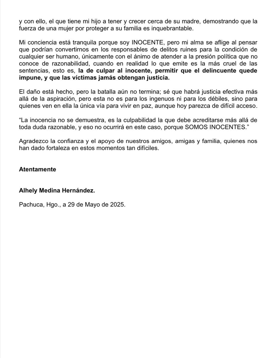AlhelyMedina's tweet photo. COMUNICADO PÚBLICO.
@CNDH @CorteIDH https://t.co/K7bEo4QBos